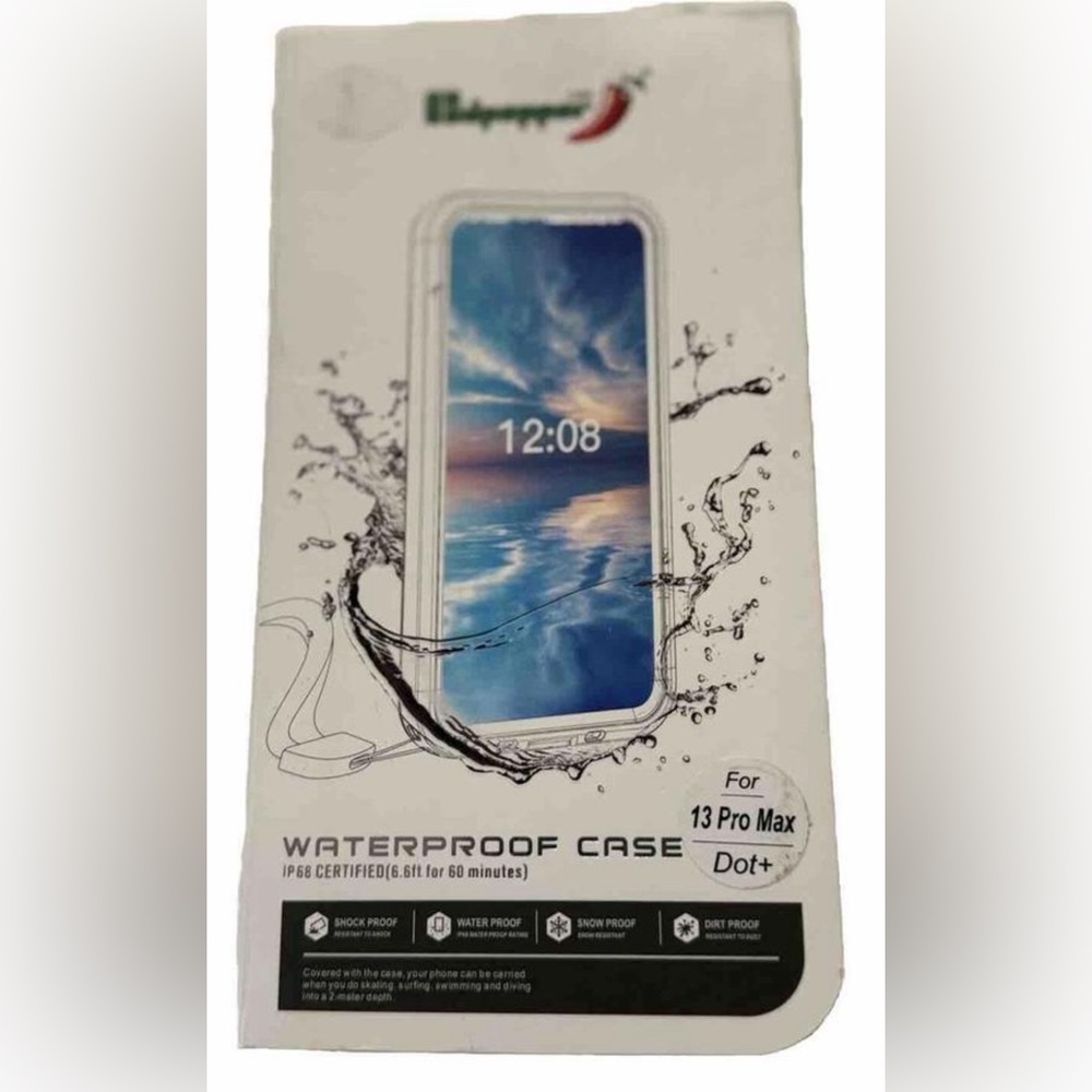 Waterproof Case for iPhone 13 Pro Max | Redpepper Cases Turquoise